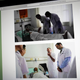 Photos on the website of the First Hospital of China Medical University in Shenyang show foreign doctors meeting with Liu Xiaobo at the hospital.